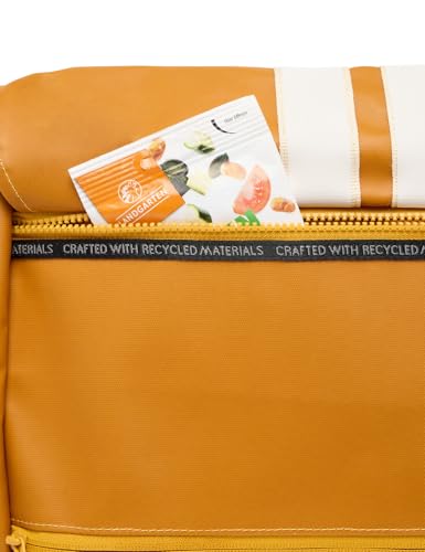 VAUDE Vanuatu – Kleine Umhängetasche mit Trolleyhalterung & Recycled PET Material, Wasserdicht mit Reißverschluss-Fächern & Schlüsselhalter – Ideal für deinen Urlaub