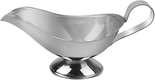Gravy Boat Fruit Salad Dressing Black Pepper Sauce Cup Kitchen Home Tool Western Food Juice Boat Restaurant Bar Tool Salad Dressing Boat (Color : 5 Ounces 150 ml)