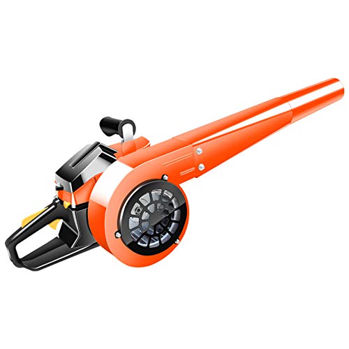 CYY Soplador de Gasolina de 2 Tiempos 58CC,Soplador de Hojas Manual A Gas de 2.6KW con Extensión de Boquilla,para Limpiar Polvo/Hojas/Nieve/Extinción(Color: Rojo)