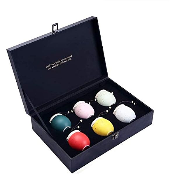 Crematie-urn Aandenken-urn 6-delige set ter herdenking van de begrafenis-urn voor familieleden om as te delen