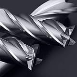 8Pcs End Mill Bits HSS CNC End Mill Cutter Drill Bits for Wood, Aluminum, Steel, Titanium, Straight 4 - Image 4