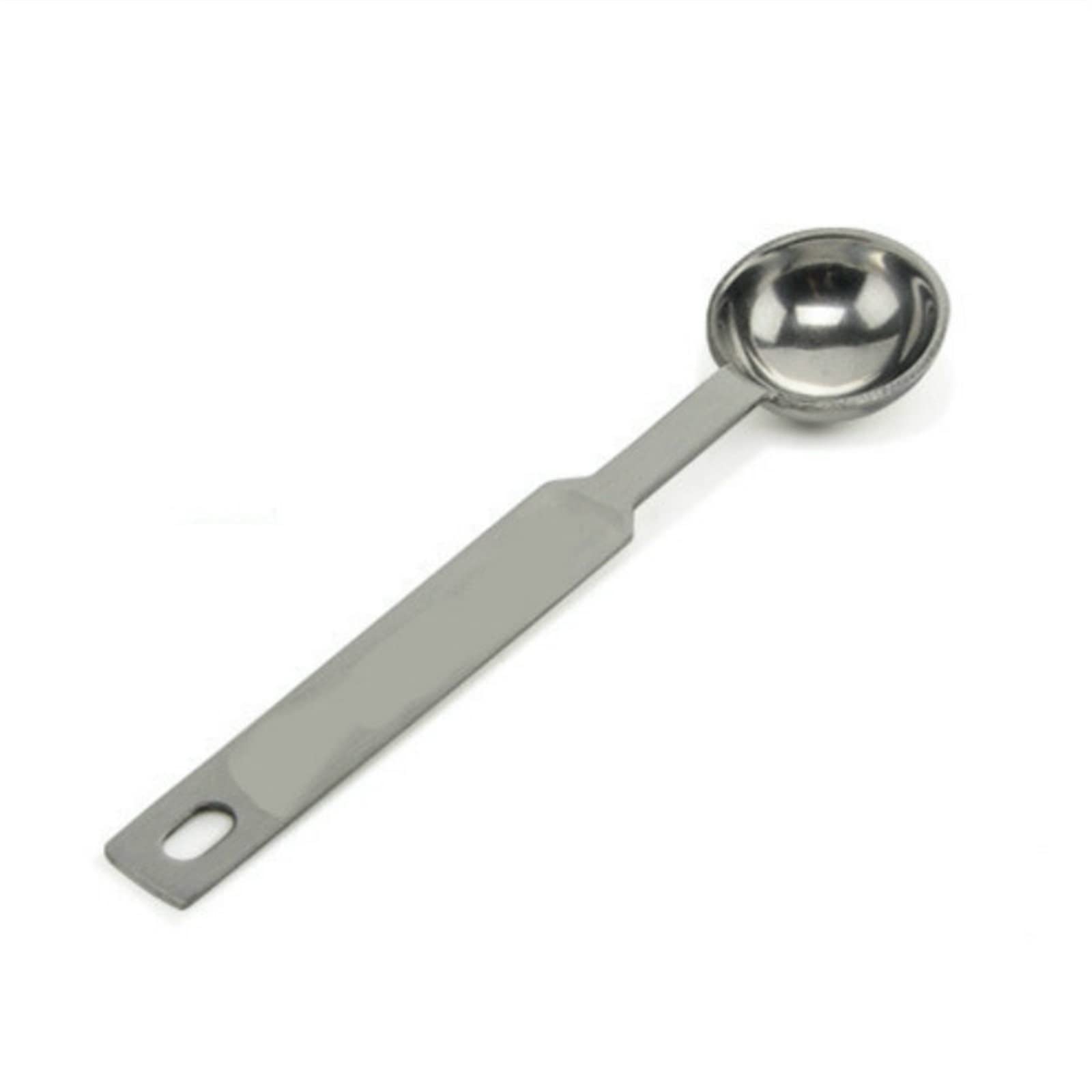 Spoon 1PCS Multifunction Kitchen Supplies Coffee Salt Scoop with Clip Stainless Steel Tea Coffee Measuring Cup Coffee Scoop Spoon