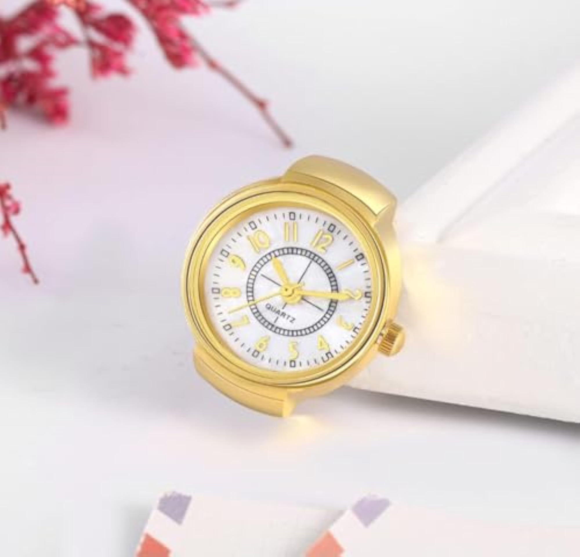 Women's Elastic Finger Watch, Casual Gift