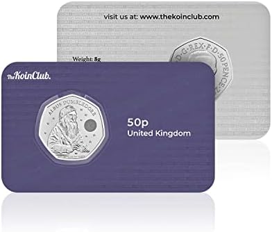 Royal Mint 2023 UK Harry Potter Professor Dumbledore 50p Brilliant Uncirculated Coin