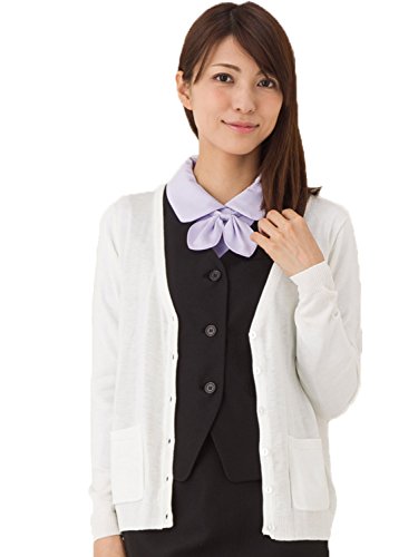 (アッドルージュ) AddRouge カーディガン Vネック 秋冬 きれいめ 制服 事務服 企業制服 ユニフォーム オフィス 【j8057】