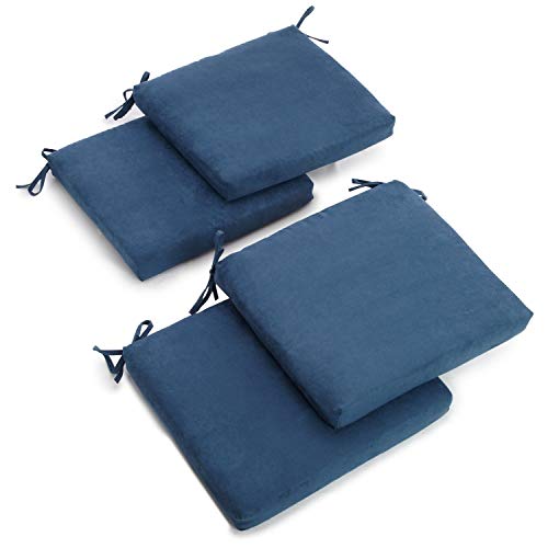 Blazing Needles, L.P. Indoor Microsuede Chair Cushion, 20