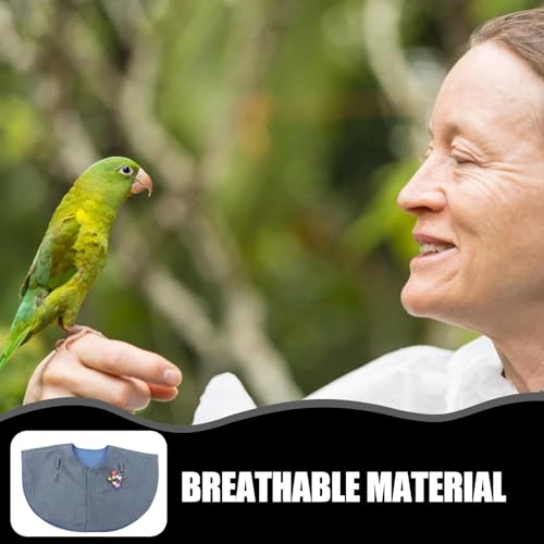Chal protector para loros ideal para el adiestramiento de aves domésticas 7