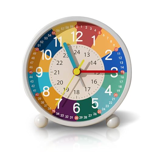 Reloj despertador para niños analógico y recargable el regalo perfecto para niños y niñas 2