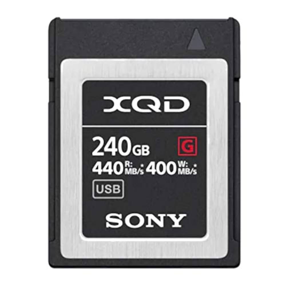 Amazon | Sony 240GB XQD Gシリーズ メモリーカード XQD/SD