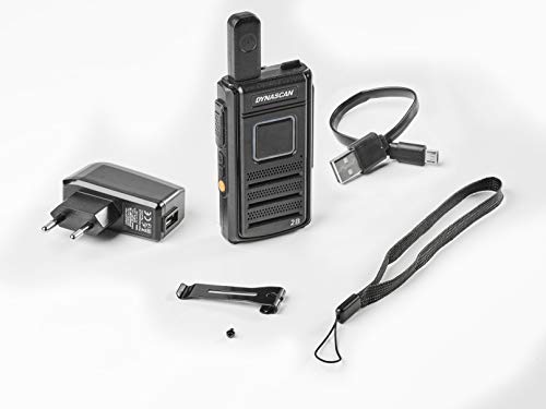 Dynascan - Walkie Talkie PMR-446, Dynascan 2B | A 8 Canali | Con Scansione E Vox | Dimensioni Compatte - 4
