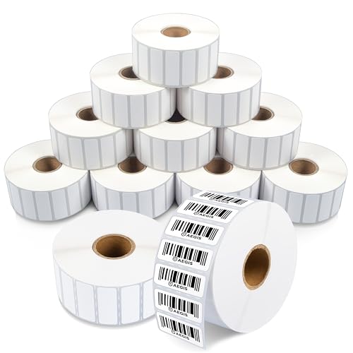 1.75" X 0.875" Direct Thermal Labels (18000 Count, 12 Rolls)