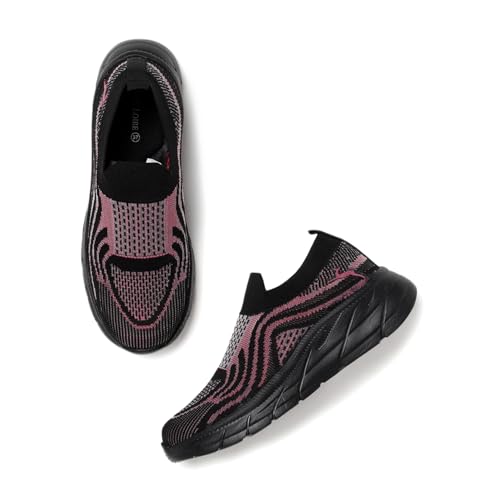 Image of Marc Loire Women's Athleisure Knitted Active Wear Slip-On Sneaker Shoes