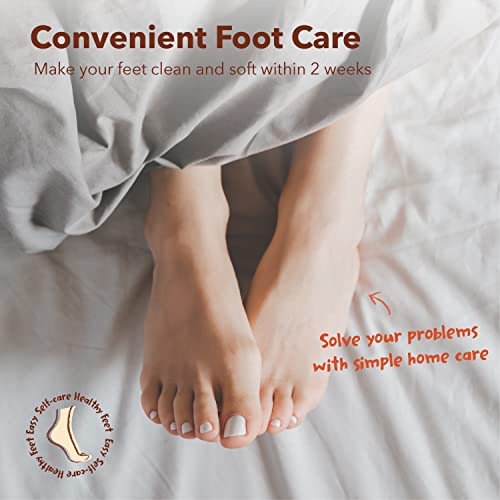 Purederm Exfoliating Foot Mask (3 Pack) - Foot Peel Mask Treatment For Cracked Heels, Dry Skin, Callused Feet -Vegan Formula Remover Dead Skin With Papaya, Lemon, Orange & Other Botanical Extracts Makes Your Feet Baby Soft & Skin Smooth Within 2 Weeks. Enjoy Your Own Spa Time At Home #TOP7