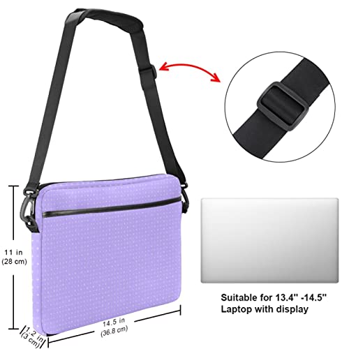 Sacoche ordinateur portable 13-14.5 pouces jaune tournesol : protégez votre PC avec style - 5