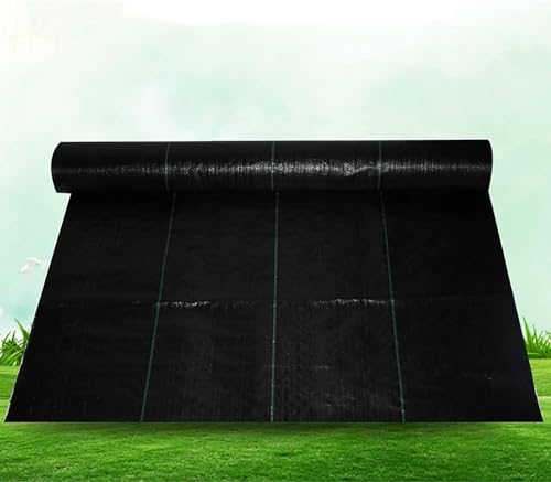 Strapazierfähige Bodenabdeckung aus Geotextilgewebe – Baumschutz, Unkrautbarriere und Landschaftsmatte (0,9 x 60 m/3 x 200 Fuß) für Gartenarbeit und Erosionskontrolle