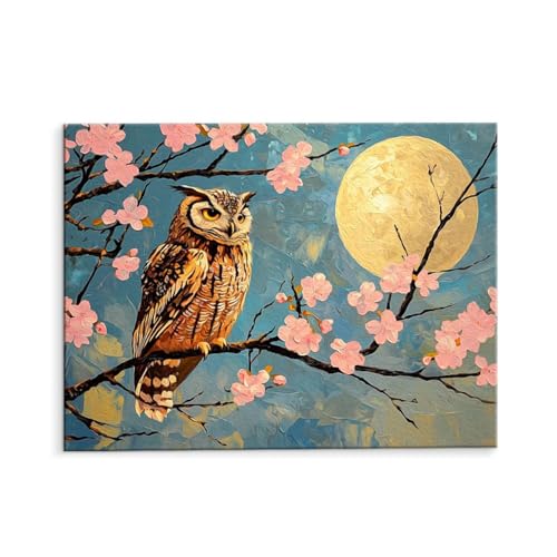 DIY G ̃tNE Paint by Numbers hG Lbg l ʂ肦 q̗phGLoXNtg LoXA[g uVƃANG̋, CeA rO, ւ̃Mtg 60x80cm (t[