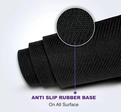Image of Anime Ninja Team Gaming Mouse Pad, Large Desk Mat 58.5 x 28 cm, Extended Washable Mousepad, Desk Pad, 2mm Thick Non-Slip Rubber Base, Stitched Edges, Smooth Surface (Multicolour)