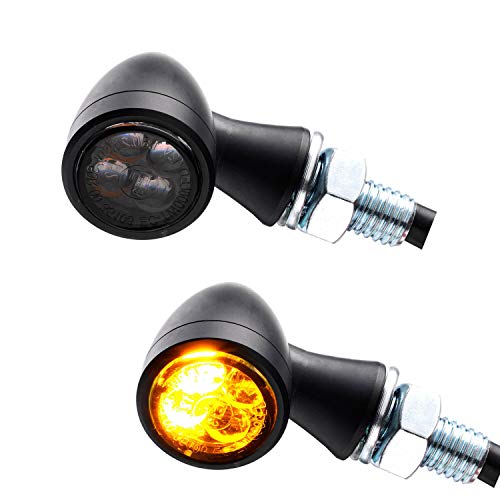 Mini feux arrières LED 3 en 1 étanches avec clignotant Zero noir - 5