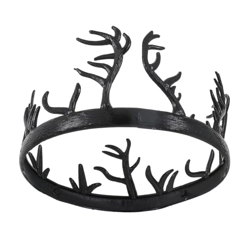 Serre-tête bois de cerf royal en métal pour mariage élégant