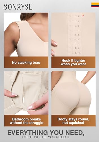 Image of Sonryse Faja Colombianas Post Surgery Compression Garment Stage 2 Fajas Reductoras y Moldeadoras