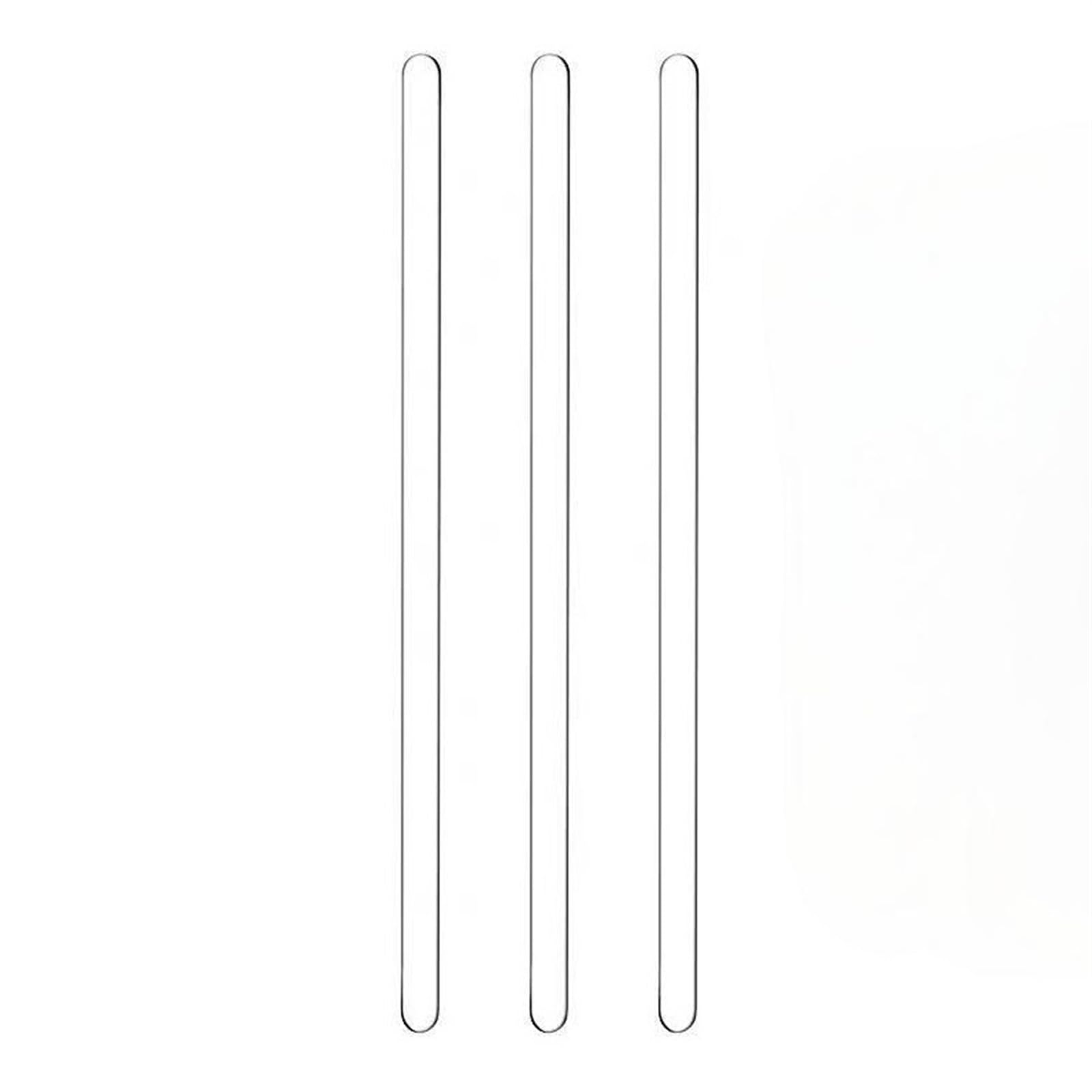 Bacchette for agitazione in vetro borosilicato da 10 pezzi 6/8/10/12/16 pollici, agitatore for laboratorio, barre rotonde for in for esperimenti(0.4x8inch)