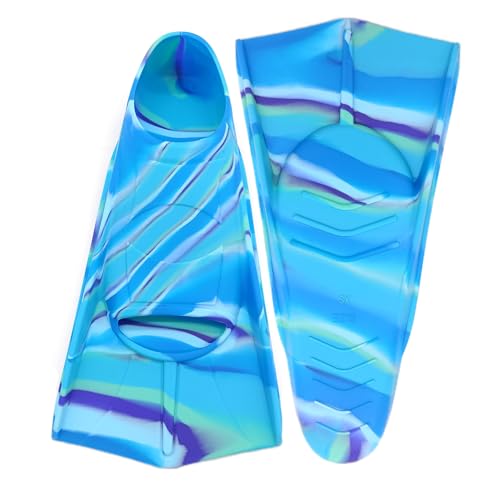 Gugmoy Kids Swim Fins,Comfortable Silicone Flippers for Swimming and Diving,Size Suitable Beginners Kids Girls Boys Adults (ZA-4HaoWuSe, XS) by Gugmoy - Image 2