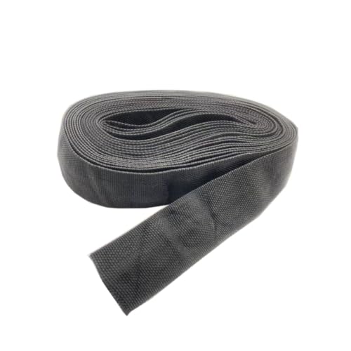Materiale: Nylon abrasivo Guaina protettiva in nylon da 8 m, guaina per cavi, torcia di saldatura, protezione per tubo idraulico, 34 mm