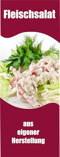 Banner 105 x 40 cm Fleischsalat