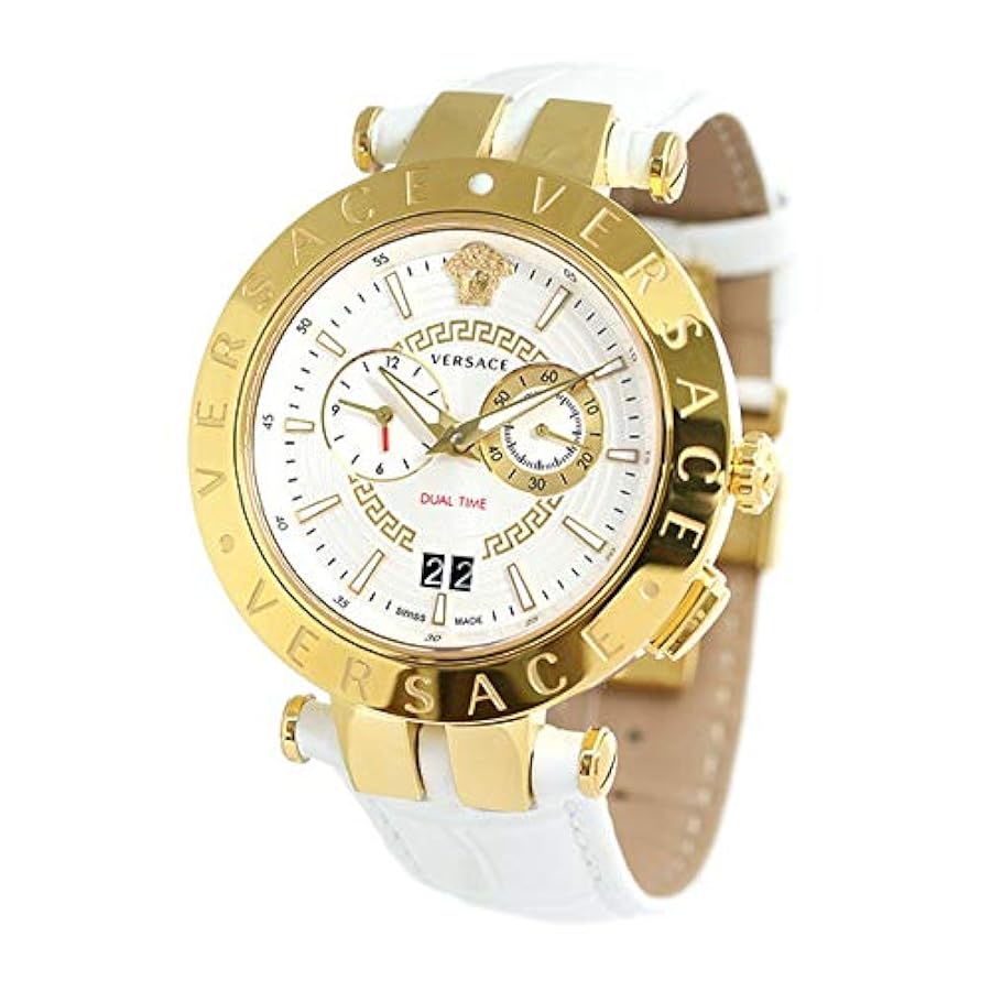 VERSACE ヴェルサーチェ Vレース デュアルタイム クォーツ 腕時計 Amazon.co.jp: [ヴェルサーチェ] 腕時計 V-RACE DUALTIME V