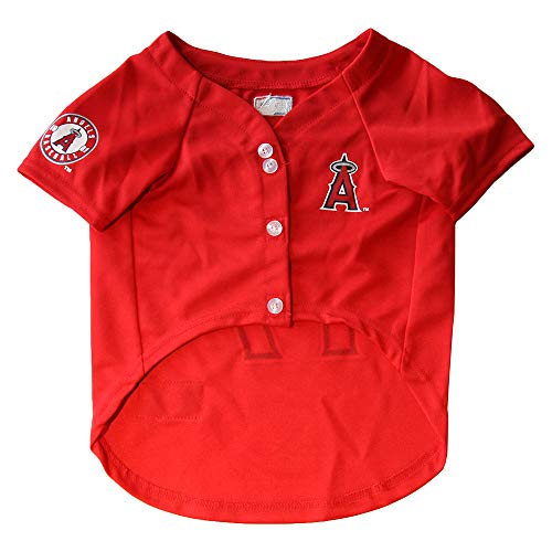 Image of MLBPA Dog Jersey - SHOHEI OHTANI #17 Pet Jersey - MLB Los Angeles Angels Mesh Jersey, Medium