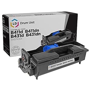 Image of LD Products Compatible Laser Drum Unit Replacement for Okidata Type B2 44574301 for use in MB & OKI B Printers: MB461 MFP, MB471, MB471W, B411d, B411dn, B431d, and B431dn