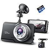 【300万画素&赤外線ライト】 ドライブレコーダー 前後2カメラ1296P 170度超広角 全国LED信号機対策 HDR/WDR技術 駐車監視 動体検知 上書き録画 Gセンサー搭載 小型ドラレコ 32GBカード付き 操作簡単 日本語説明書付き 父の日 母の日 誕生日 プレゼント ギフト