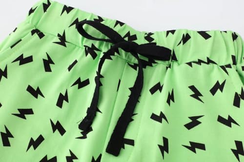 Image of Toddler Boy Clothes Kids Summer Cotton Outfits Shirt Short Sets Size 2-7