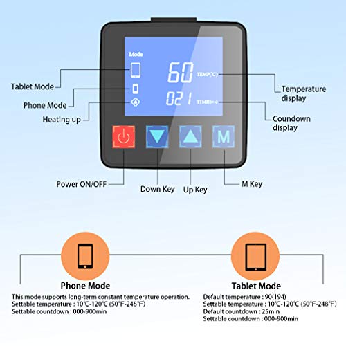 Image of CPB Heating Pad Compatible with iPad mini Phone Smartphone LCD Screen Separator Machine Repair Tools Heat Plate