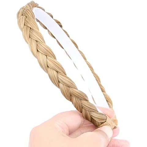 BOBIYA Honey Blonde Braided Headband Cover