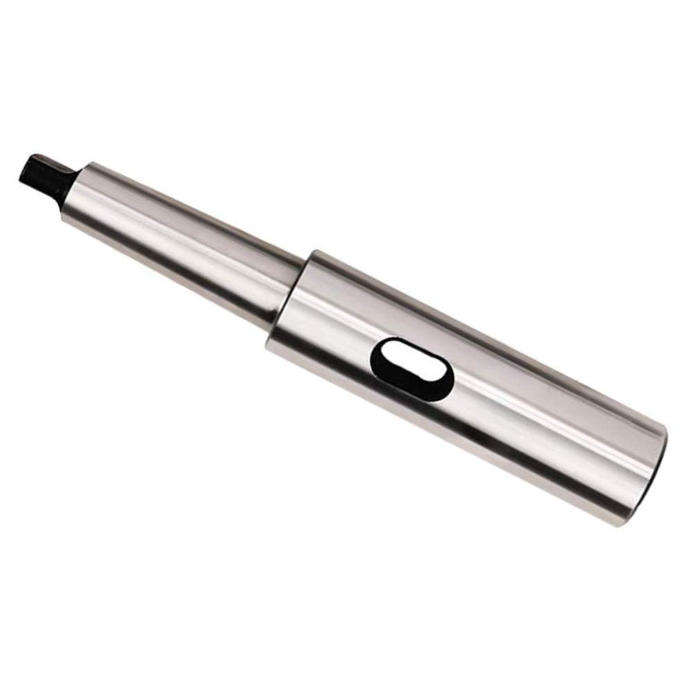 Boxonly Morse Taper Extension Socket MT2 Outside-MT2 Inside Extension Sleeve with External and Internal Morse Taper Precision Version Diameter 30mm