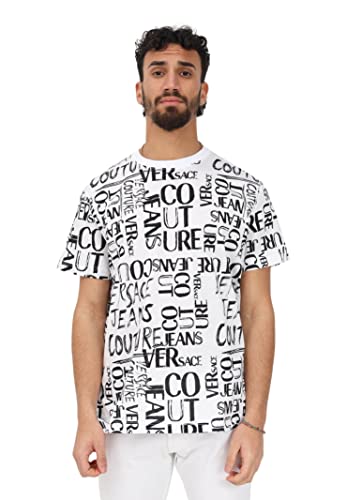 T-Shirt Uomo versace 74GAH6S2JS167-003