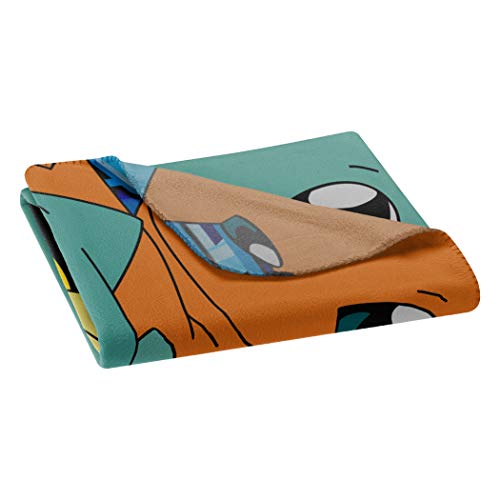 Pokémon, "Meet The Group" Fleece Throw Blanket, 45" X 60", Multi Color #TOP1