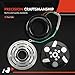 A-Premium Air Conditioner AC Compressor Clutch Kit Compatible with Honda Civic 2006-2011 & Acura CSX 2010-2011, 2.0L