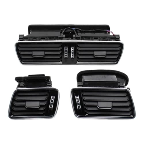 Grille aération tableau de bord voiture pour réparer la ventilation cassée de Passat CC B6 B7