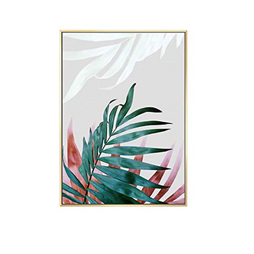 Affiche d'art abstrait végétal nordique triptyque sans cadre 70x100cm - 3