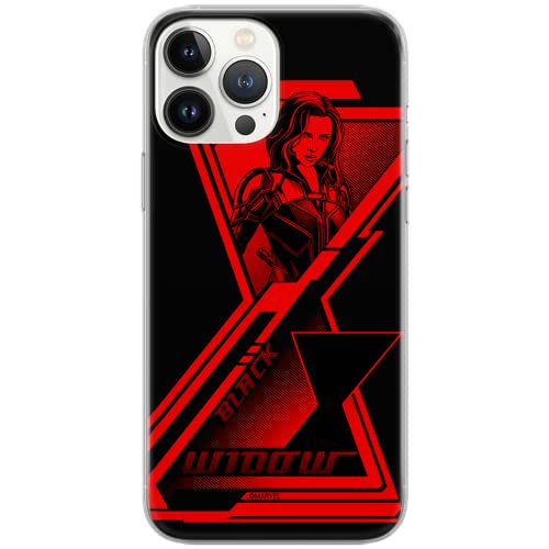 Ert Group Mobile Phone Case For Iphone 13 Pro Max Original And Officially Licensed Marvel Pattern Black Widow 003 Black Optimally Adapted To The Shape Of The Mobile Phone, Case Made Of Tpu #TOP17