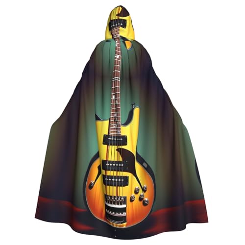 Cape à capuche guitare, le cadeau original pour fans de musique