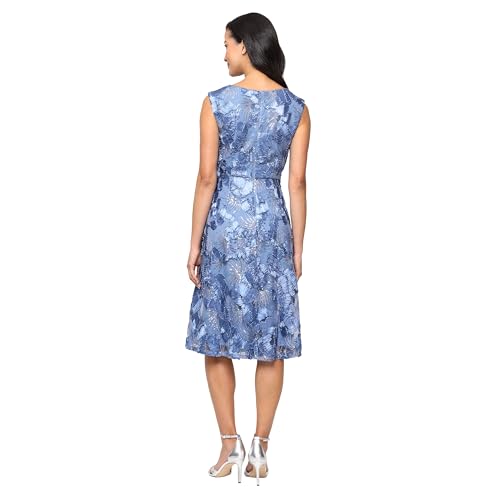 Image of S.L. Fashions Women's Short Knee Length Mother of The Bride, Cocktail, Wedding Guest, Soutache Party Dress