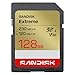 SANDISK Extreme SD UHS-I-Karte 128 GB (bis zu 230 MB/s Lesegeschwindigkeit und 120 MB/s Schreibgeschwindigkeit, 4K-UHD-Video U3, V30) SANDISK Memory Zone App