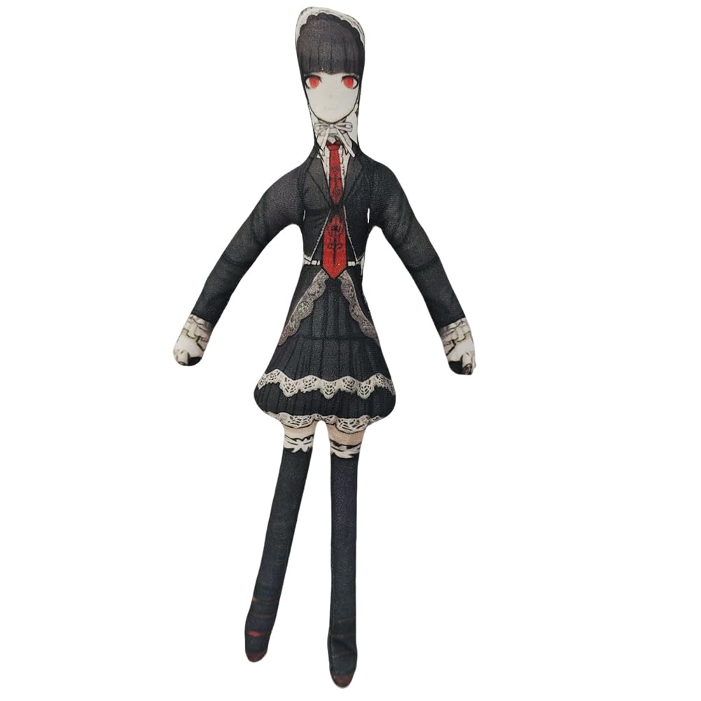 Zhongkaihua Celestia Ludenberg Plush Figure Soft Stuffed with Twistable Human-Shaped Funny Ornaments Anime Pillow Throw Decorations 28CM