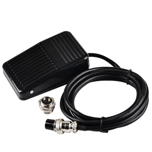 Interruptor de pedal TFS-1 momentáneo con cable de 2 metros y control SPDT 220V 10A