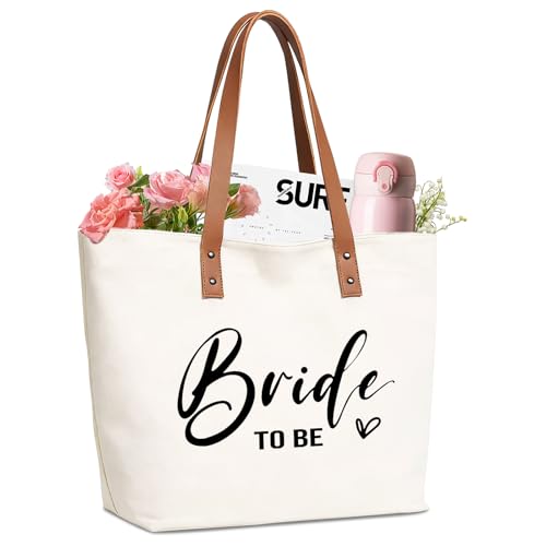 Bolsa de lona para mujer, regalos para novia miniatura 1