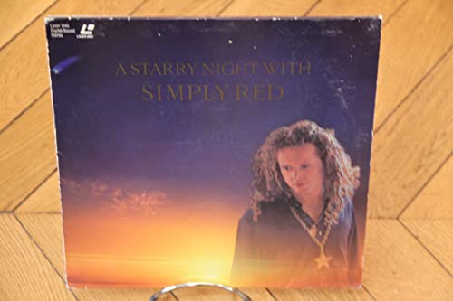 Image of Simply Red: A Starry Night with Simply Red 1992 Laserdisc LD PAL UK Live Concert