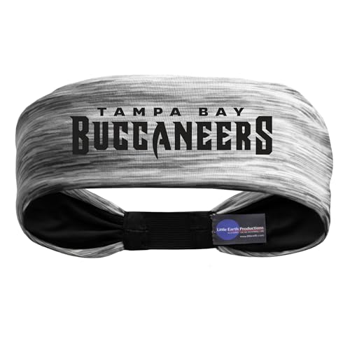 Littlearth Unisex-Adult NFL Tampa Bay Buccaneers Tigerspace Headband, Grey, One Size